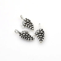 10PCS Bunch of Grape Charms,Antique Silver Tone-RS504