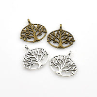 10PCS Tree Charms,2 Colors Available-RS983