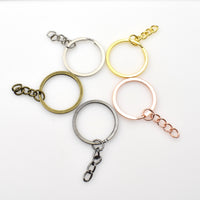 12PCS Key Rings,5 Colors Available-GS017