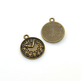 20PCS Clock Charms,Antique Bronze Tone-RS487