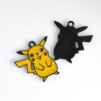 6PCS Cute Pikachu Charms-RS1081