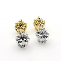 8PCS Crown Charms,3D Smooth Surface 2 Colors Available-RS1237