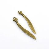 12PCS Sword Charms,2 Colors Available-RS967