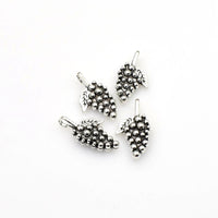 10PCS Bunch of Grape Charms,Antique Silver Tone-RS504