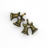 15PCS Bell Charms,2 Colors Available 3D Pendants-RS672