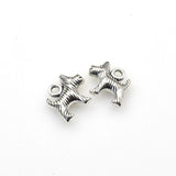 20PCS Little Dog Charms,Antique Silver Tone-RS924