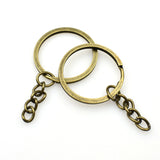 12PCS Key Rings,5 Colors Available-GS017