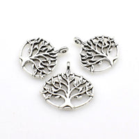 10PCS Tree Charms,2 Colors Available-RS983