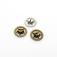 25PCS Gear Charms,2 Colors Available 3D-RS682