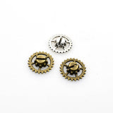 25PCS Gear Charms,2 Colors Available 3D-RS682