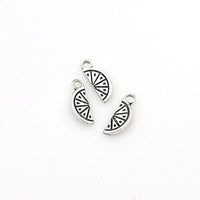 40PCS Watermelon Charms,Antique Silver Tone-RS810