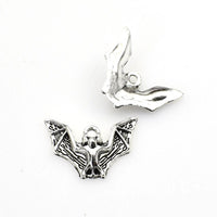 20PCS Bat Charms,Antique Silver Tone 3D-RS762