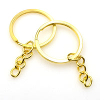 12PCS Key Rings,5 Colors Available-GS017