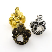 5PCS Crown Charms 3D, 3 Colors Available-RS925