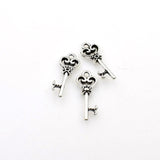 30PCS Little Key Charms,2 Colors Available-RS078