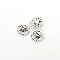 25PCS Gear Charms,2 Colors Available 3D-RS682