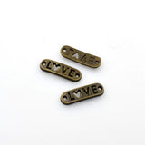 20PCS Love Connector Charms,2 Colors Available-RS814