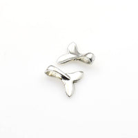 30PCS Whale Tail Charms,Antique Silver Tone-RS686