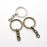 12PCS Key Rings,2 Colors Available-GS013