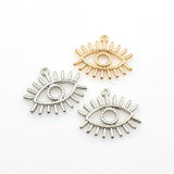 6PCS Demon Eye Charms,2 Colors Available-RS1198