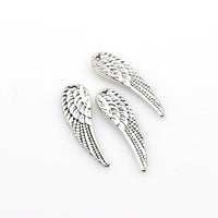 20PCS Detailed Wing Charms,2 Colors Available Double Sided-RS799