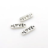 20PCS Love Connector Charms,2 Colors Available-RS814