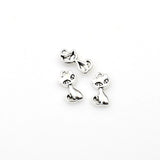 40PCS Cat Charms,2 Colors Available-RS404