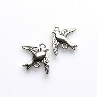 20PCS Bird Charms,2 Colors Available-RS743