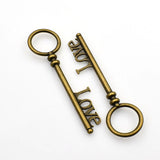 5PCS Large Love Key Charms,2 Colors Available-RS081