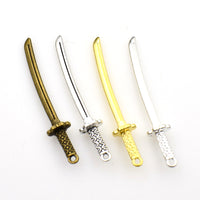 15PCS Sword Charms,4 Colors Available-RS968