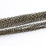 Wholesale 5M Metal Chains,Self Made Jewelry Materials 9 Colors Available-CS065