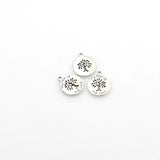 20PCS Round Hollow Tree  Charms,Antique Silver Tone-RS973