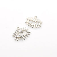 6PCS Demon Eye Charms,2 Colors Available-RS1198