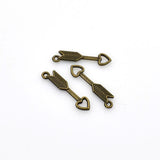 20PCS Love Arrow Charms,2 Colors Available-RS560