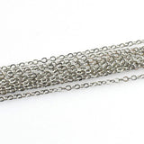 Wholesale 5M Metal Chains,Self Made Jewelry Materials 9 Colors Available-CS065