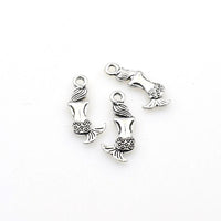 30PCS Mermaid Charms,3 Colors Available Double Sided-RS323