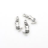 30PCS Mermaid Charms,3 Colors Available Double Sided-RS323