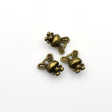 15PCS Rabbit Charms,Antique Bronze Tone-RS1003