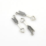 20PCS Love Arrow Charms,2 Colors Available-RS560