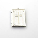 1PCS Metal Book locket Pendant,2 Colors Availabe-TS012