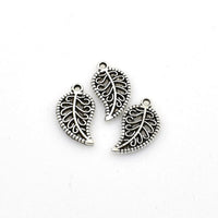 30PCS Leaf Charms,Double Sided 2 Colors Available-RS054