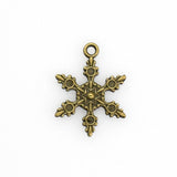 20PCS Snowflake Charms,2 Colors Available-RS366