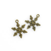 20PCS Snowflake Charms,2 Colors Available-RS366