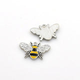 4PCS Enamel Honeybee Charms 2 Colors Available-RS1128