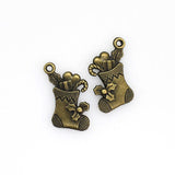 20PCS Christmas Sock Charms,Gift Bag 2 Colors Available-RS201