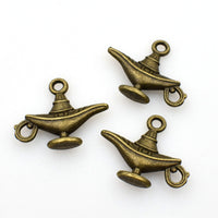 20PCS Aladdin's Lamp Charms,3 Colors Available-RS334