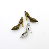 15PCS High Heels Charms,2 Colors Available,3D-RS756