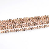 Wholesale 5M Metal Chains,Self Made Jewelry Materials 9 Colors Available-CS065