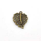 20PCS Leaf Charms,Double Sided 2 Colors Available-RS800