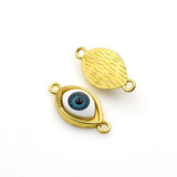 6PCS Eye Connector Charms 3 Colors Available-RS1234